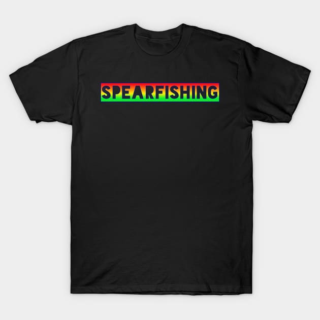 Spearfishing T-Shirt by Coreoceanart